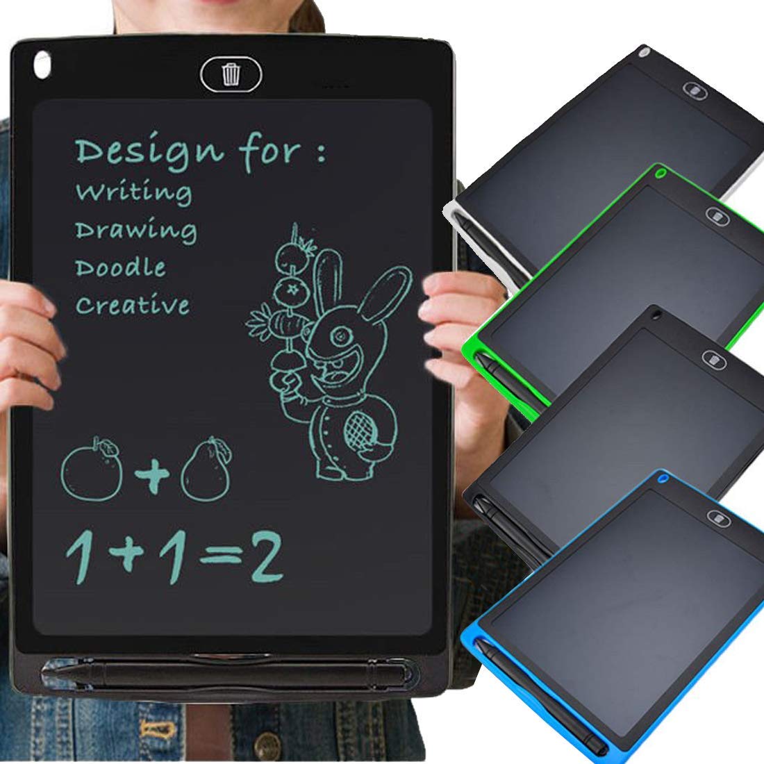 Tablettes d'écriture LCD Planche à Dessin Numérique 8,5 pouces Notes Cadeaux 
